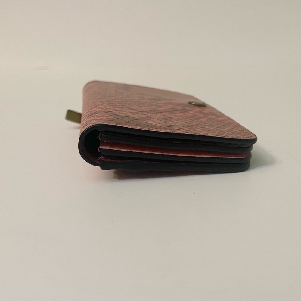 Fossil Snake Print Pattern Small Wallet - Picture 8 of 16